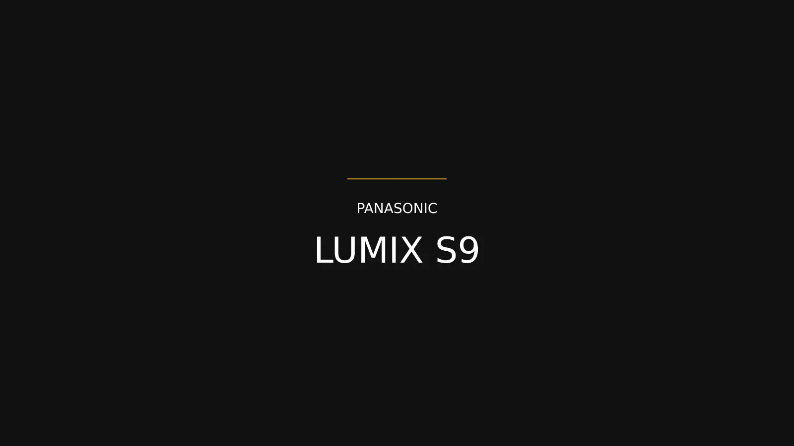 Panasonic LUMIX S9
