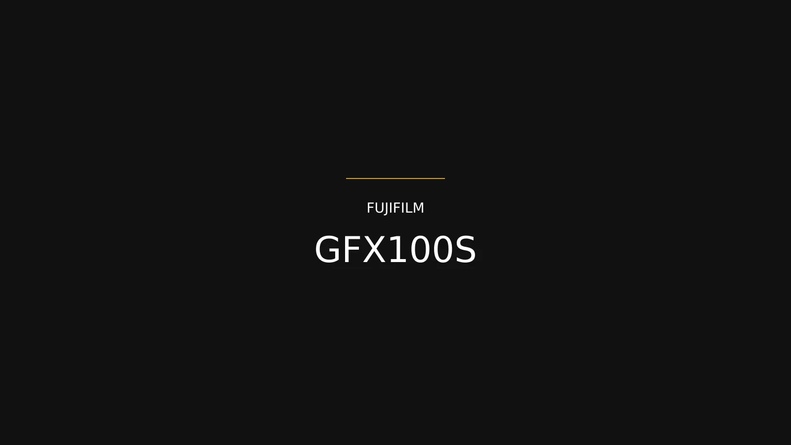 Fujifilm GFX100S